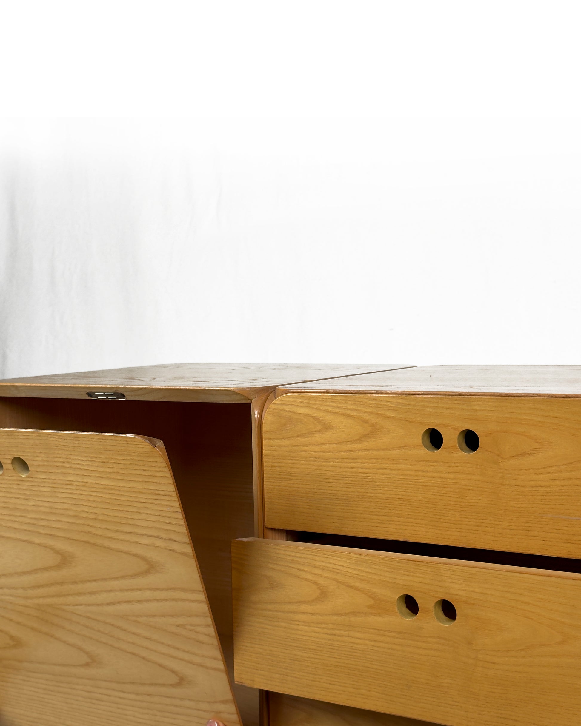 Derk Jan de Vries – “Samara” Modular Storage Units, Netherlands, 1980s - set of 3