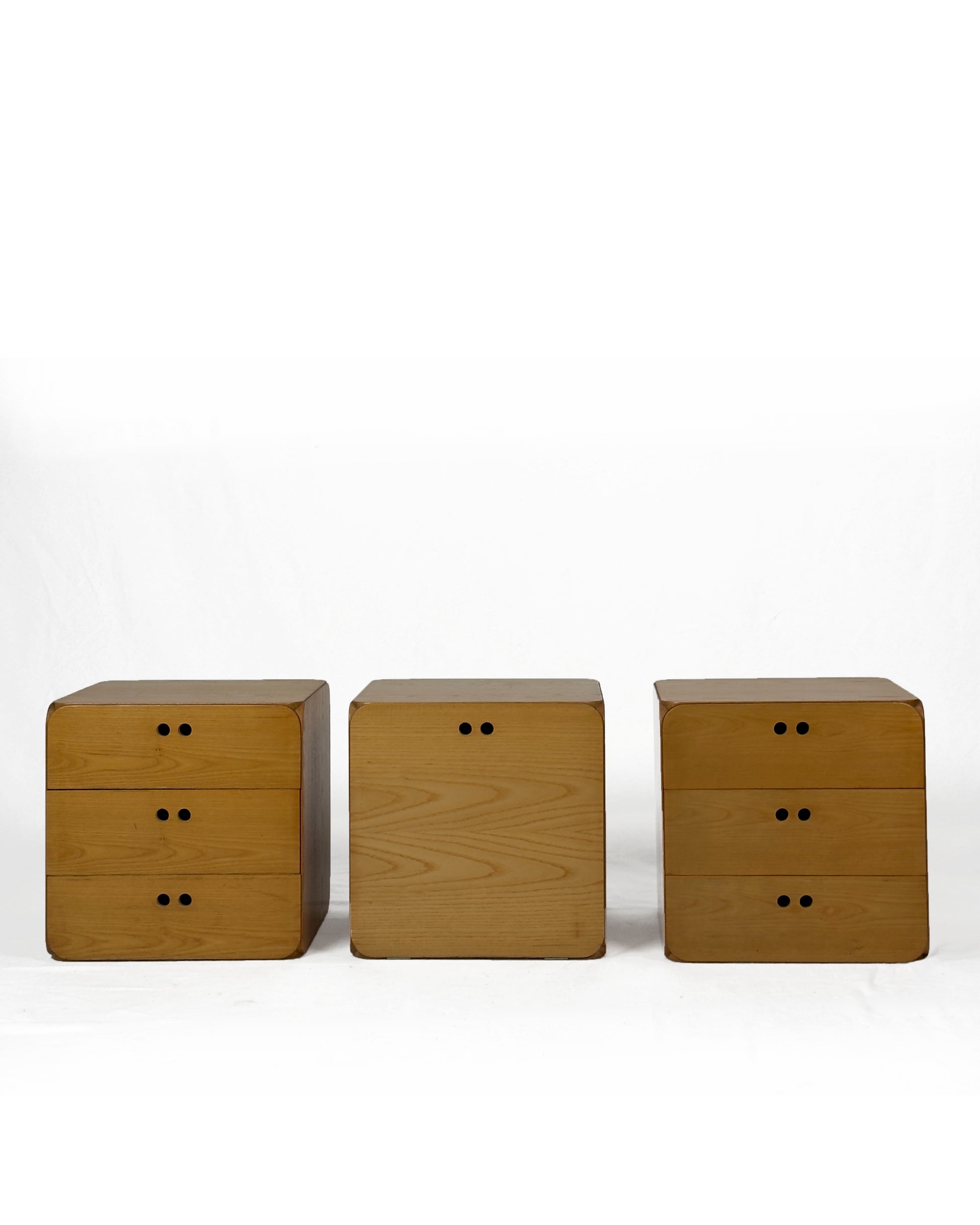 Derk Jan de Vries – “Samara” Modular Storage Units, Netherlands, 1980s - set of 3