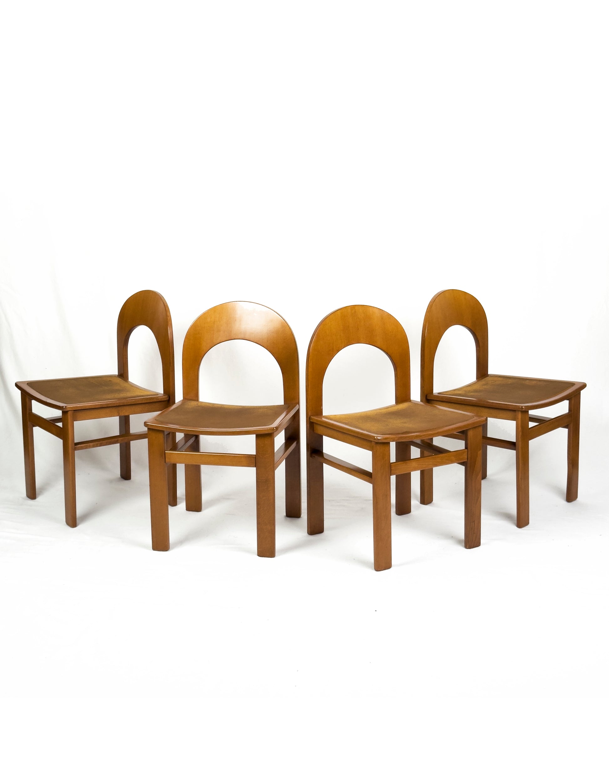Arcadia Chairs by Adalberto Caraceni for Tagliabue, Italy 1970s - Set of 4