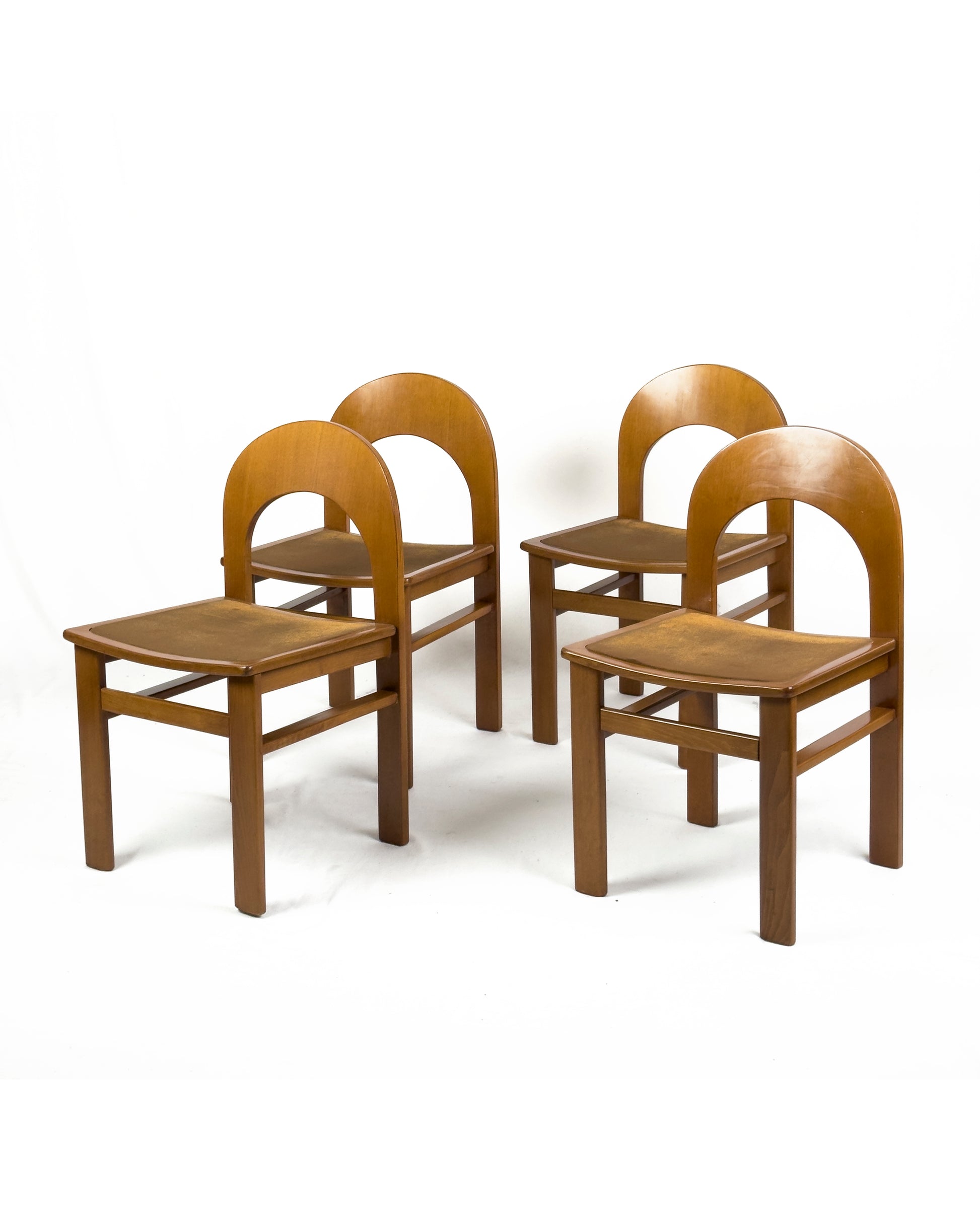 Arcadia Chairs by Adalberto Caraceni for Tagliabue, Italy 1970s - Set of 4