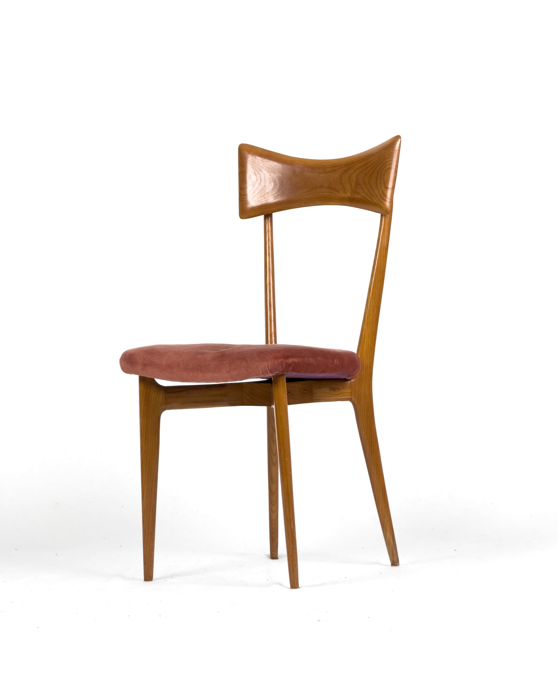 vintage Dining Chairs by Ico Parisi for Ariberto Colombo, Cantù - Set of 6