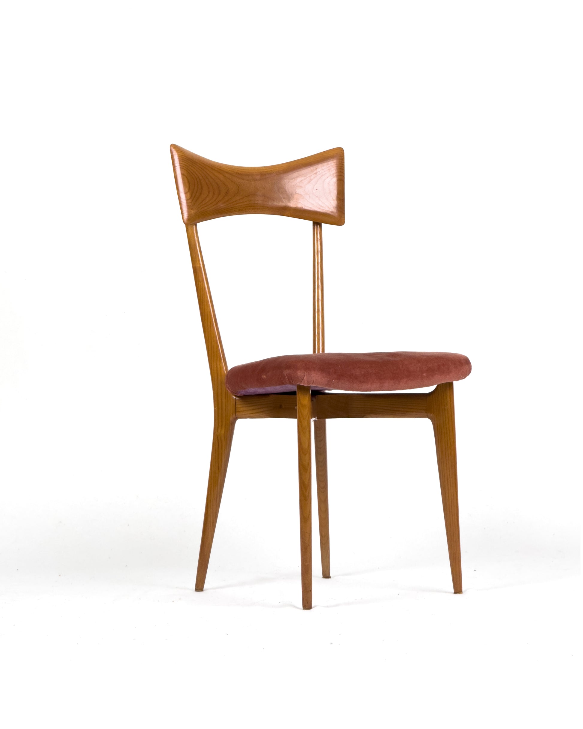 vintage Dining Chairs by Ico Parisi for Ariberto Colombo, Cantù - Set of 6