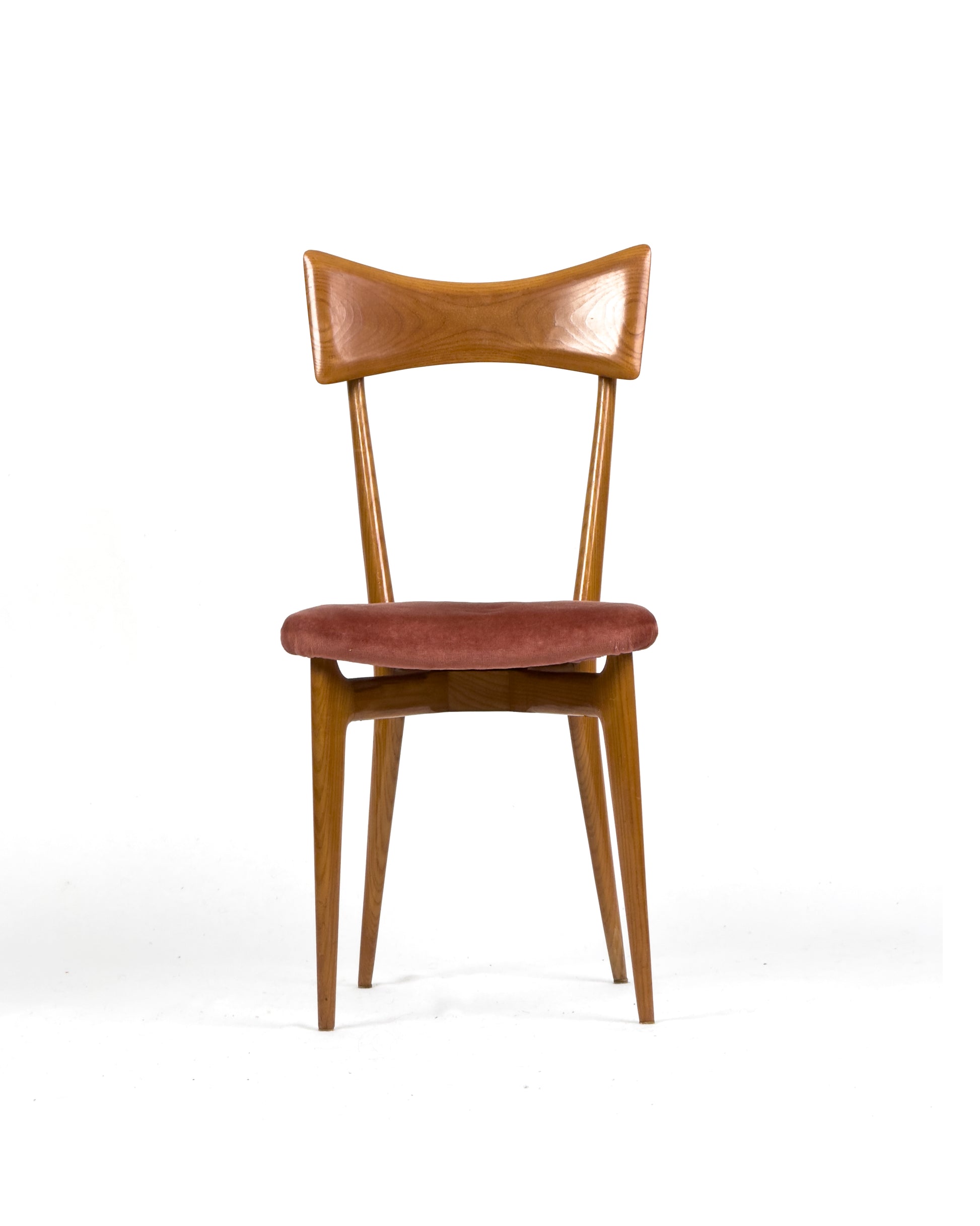 vintage Dining Chairs by Ico Parisi for Ariberto Colombo, Cantù - Set of 6