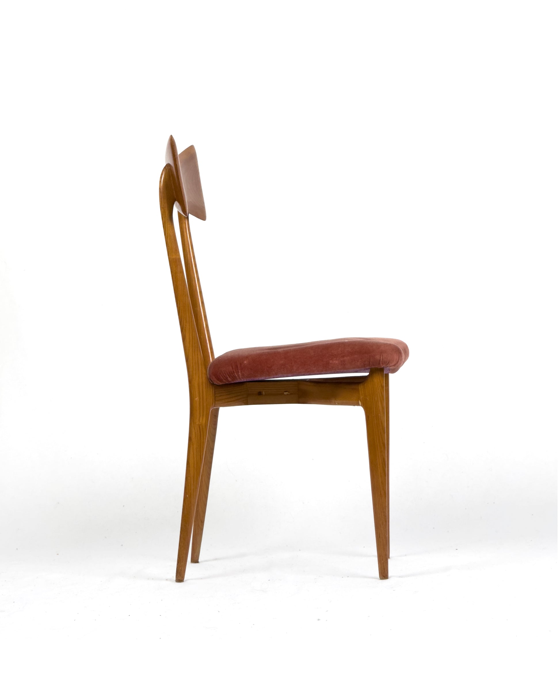 vintage Dining Chairs by Ico Parisi for Ariberto Colombo, Cantù - Set of 6
