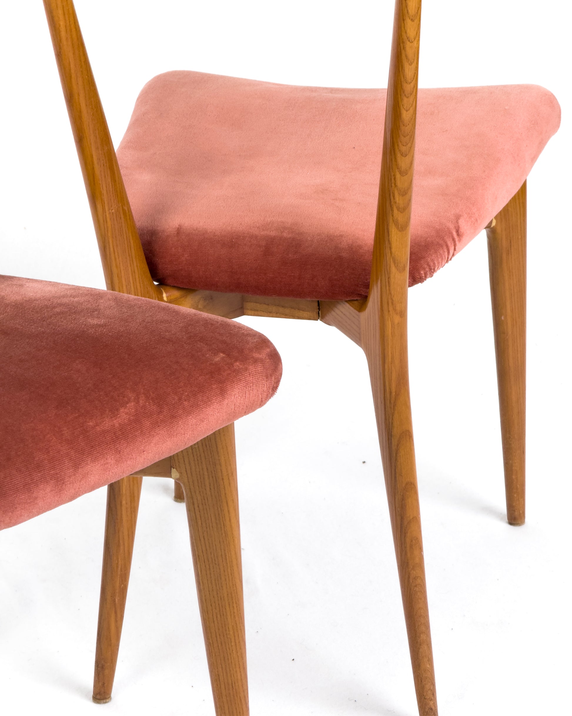 vintage Dining Chairs by Ico Parisi for Ariberto Colombo, Cantù - Set of 6