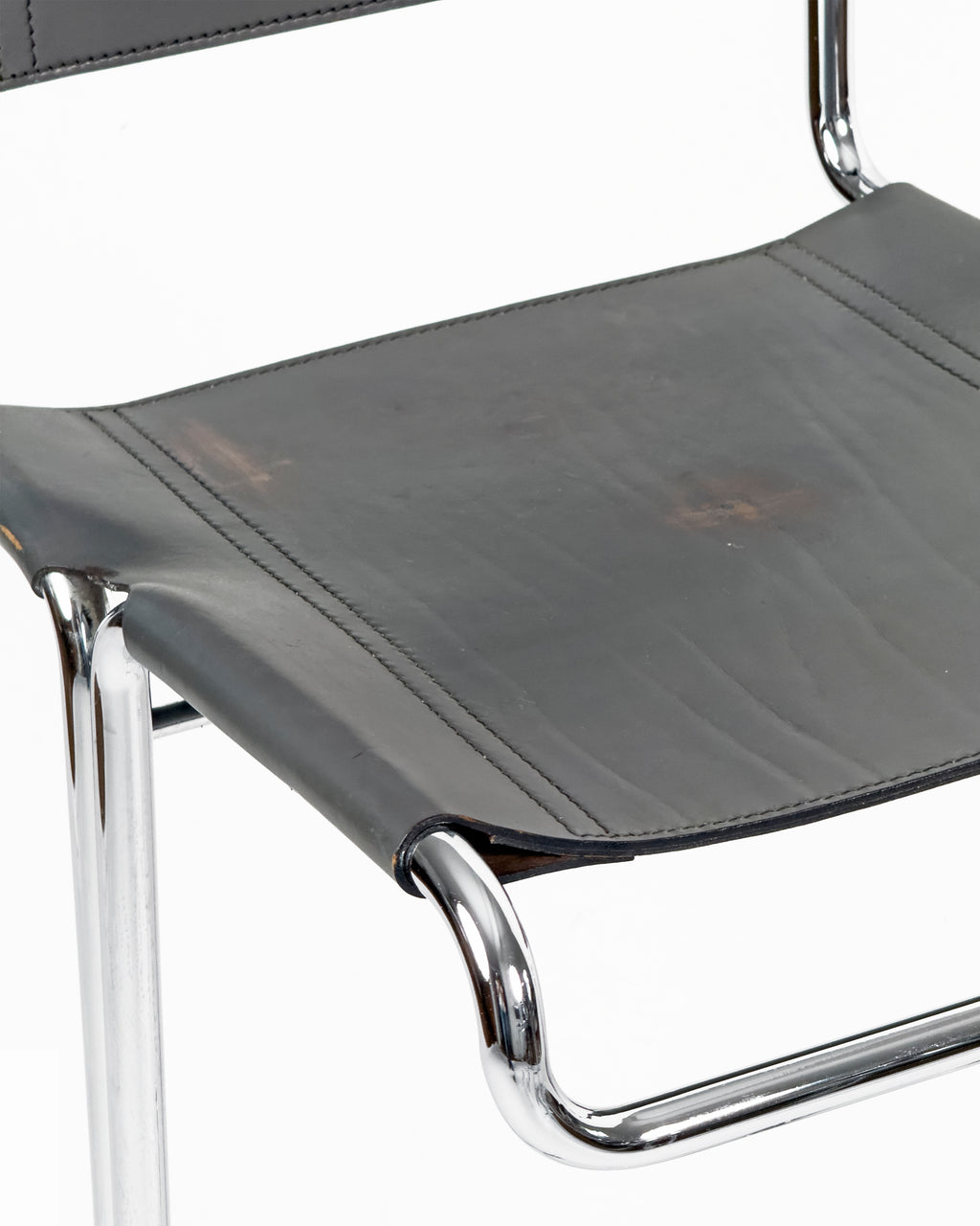 Chrome and Leather Stendig Bar Stools - Set of 5, Italy 1970s