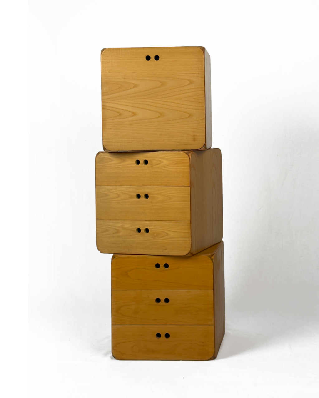 Derk Jan de Vries – “Samara” Modular Storage Units, Netherlands, 1980s - set of 3