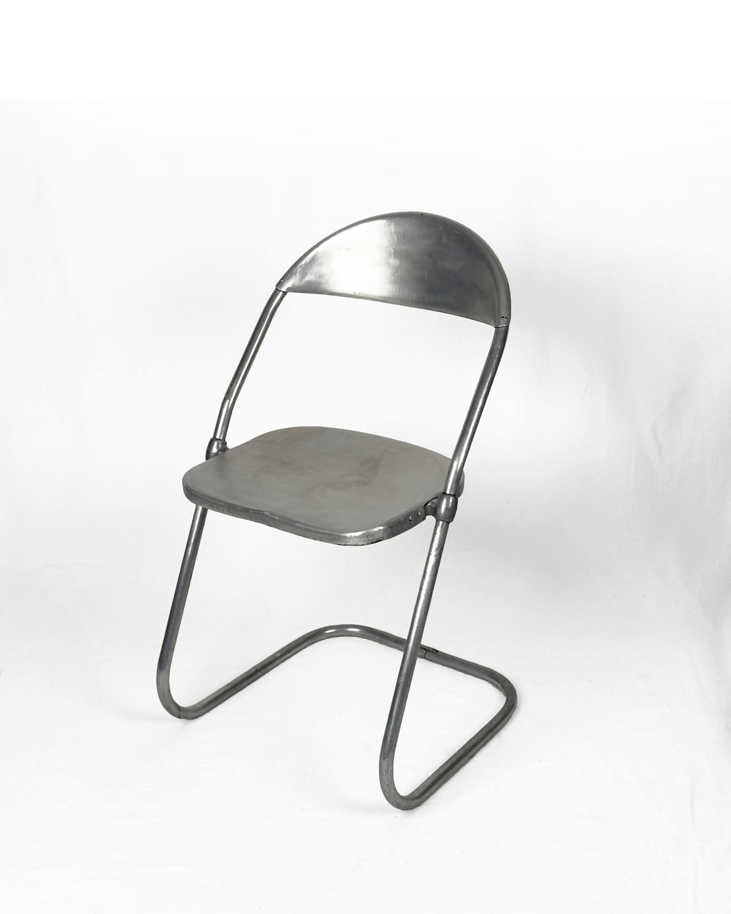 vintage aluminium cantilever Chairs, Set of 6 – Made in England, 1950s