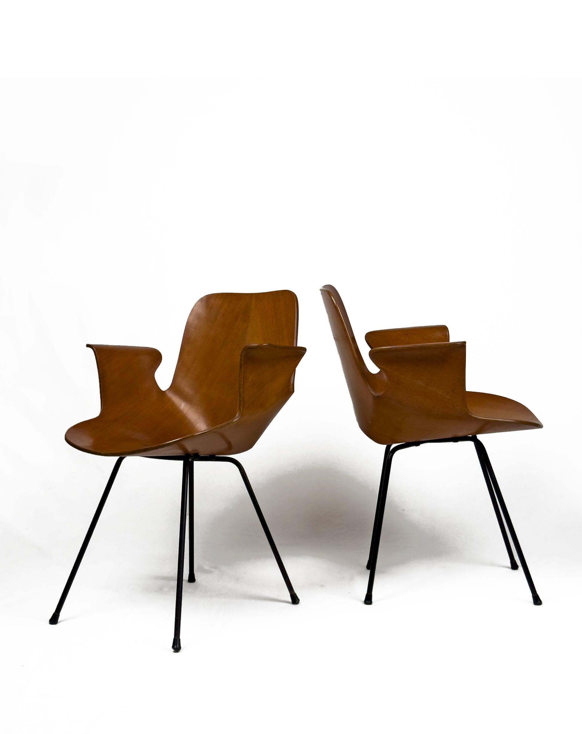 1 of 2 Vintage Medea Chair by Vittorio Nobili