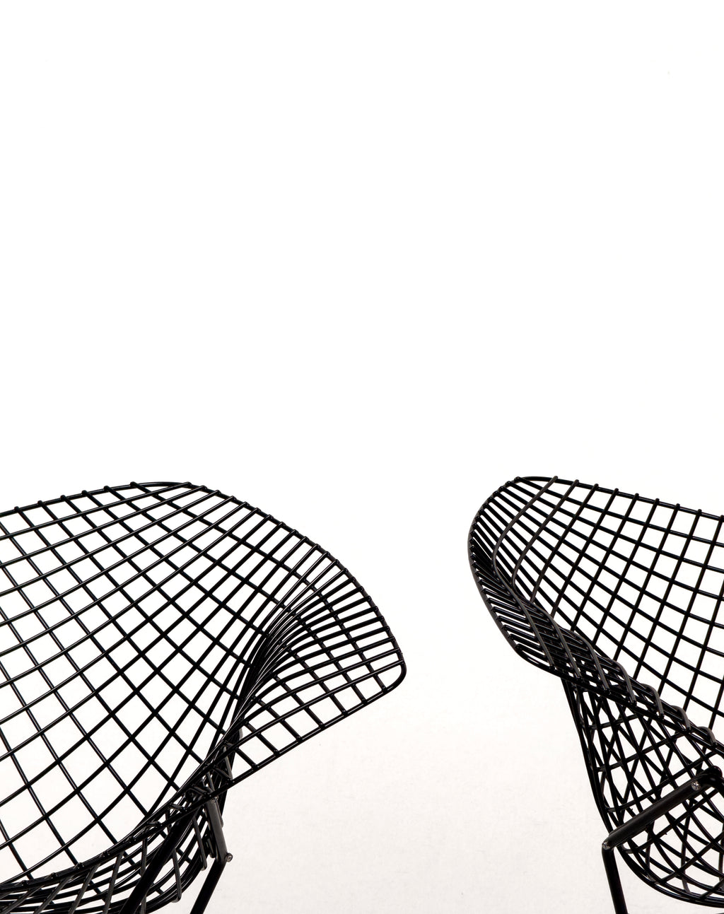 Set of 2 Diamond Chairs by Bertoia for Knoll