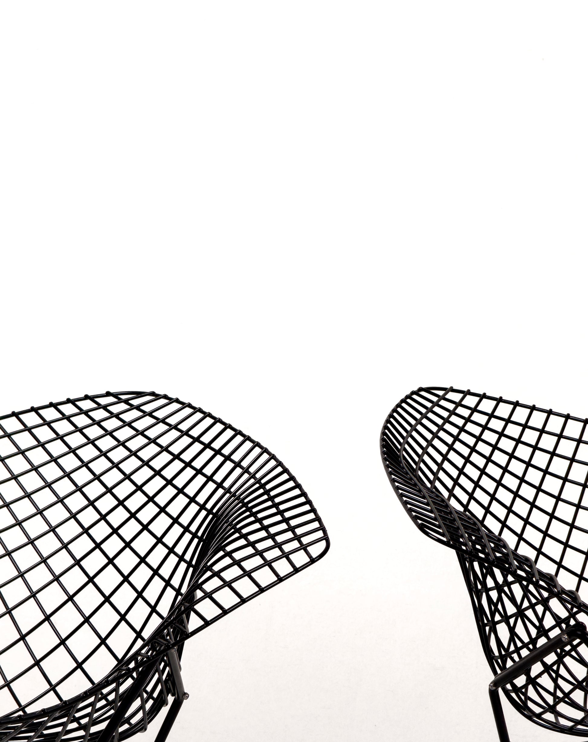 Set of 2 Diamond Chairs by Bertoia for Knoll