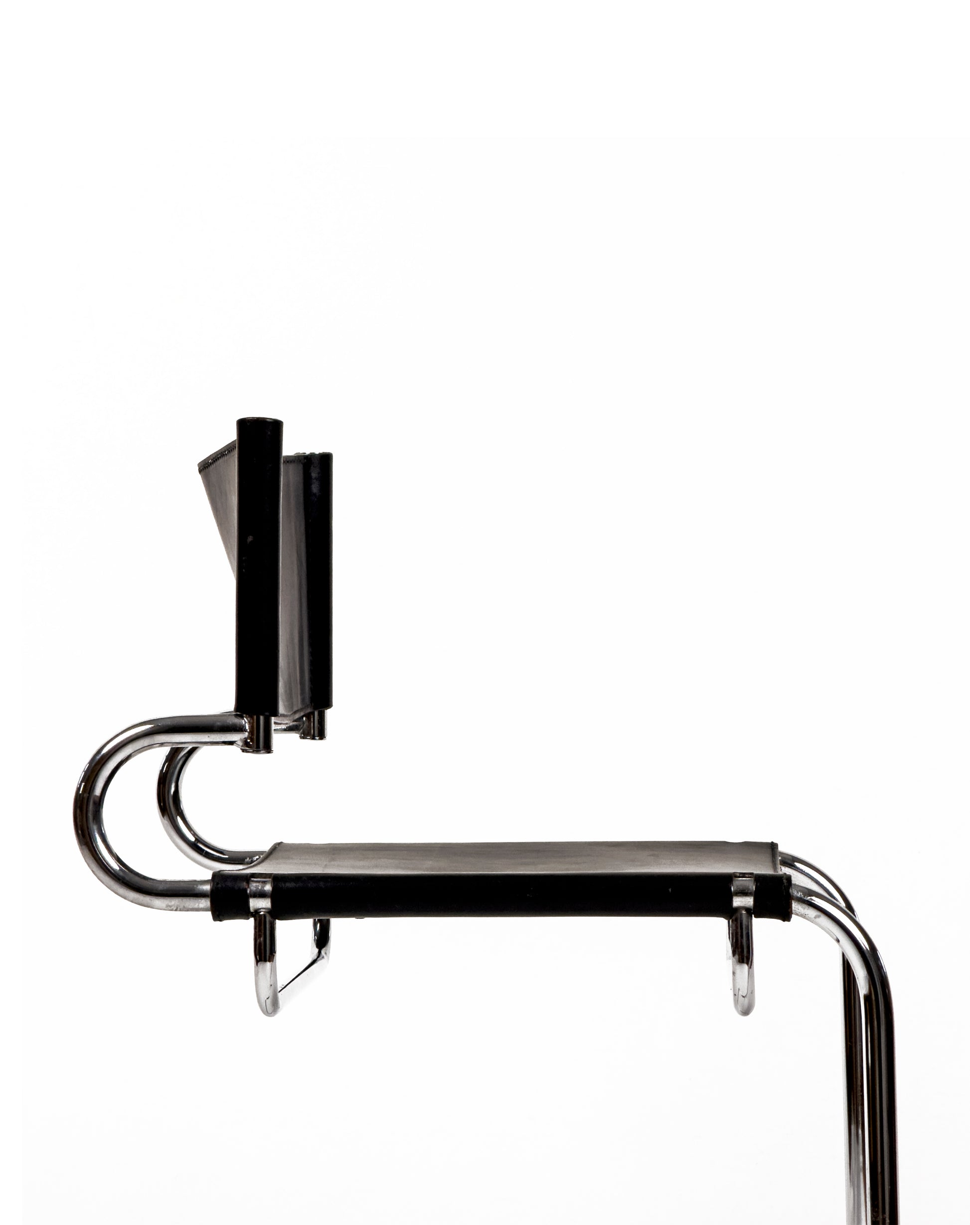 “Terrj” Leather Chair by Luigi Saccardo for Arrmet – Italy, 1970s