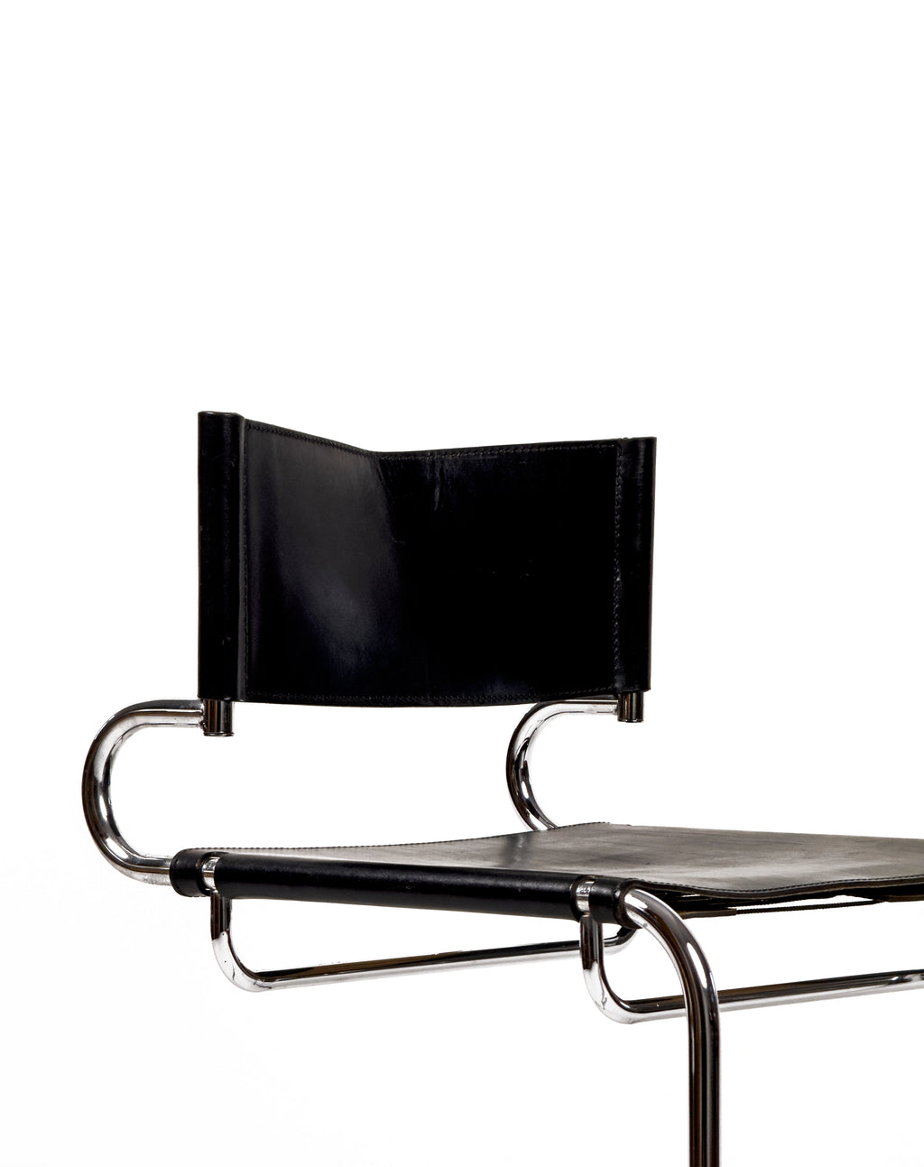 “Terrj” Leather Chair by Luigi Saccardo for Arrmet – Italy, 1970s