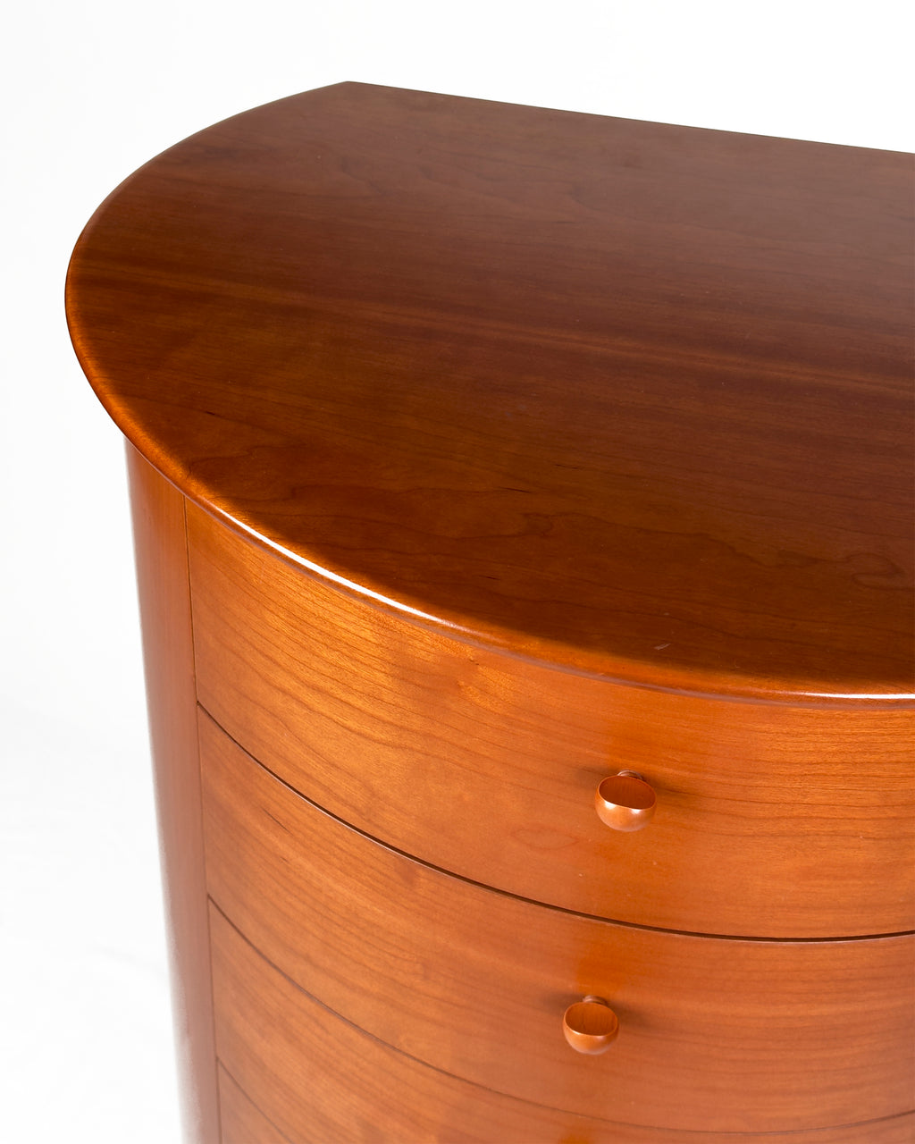 Italian cherrywood Chest of Drawers - 1970s, mid-century Modern