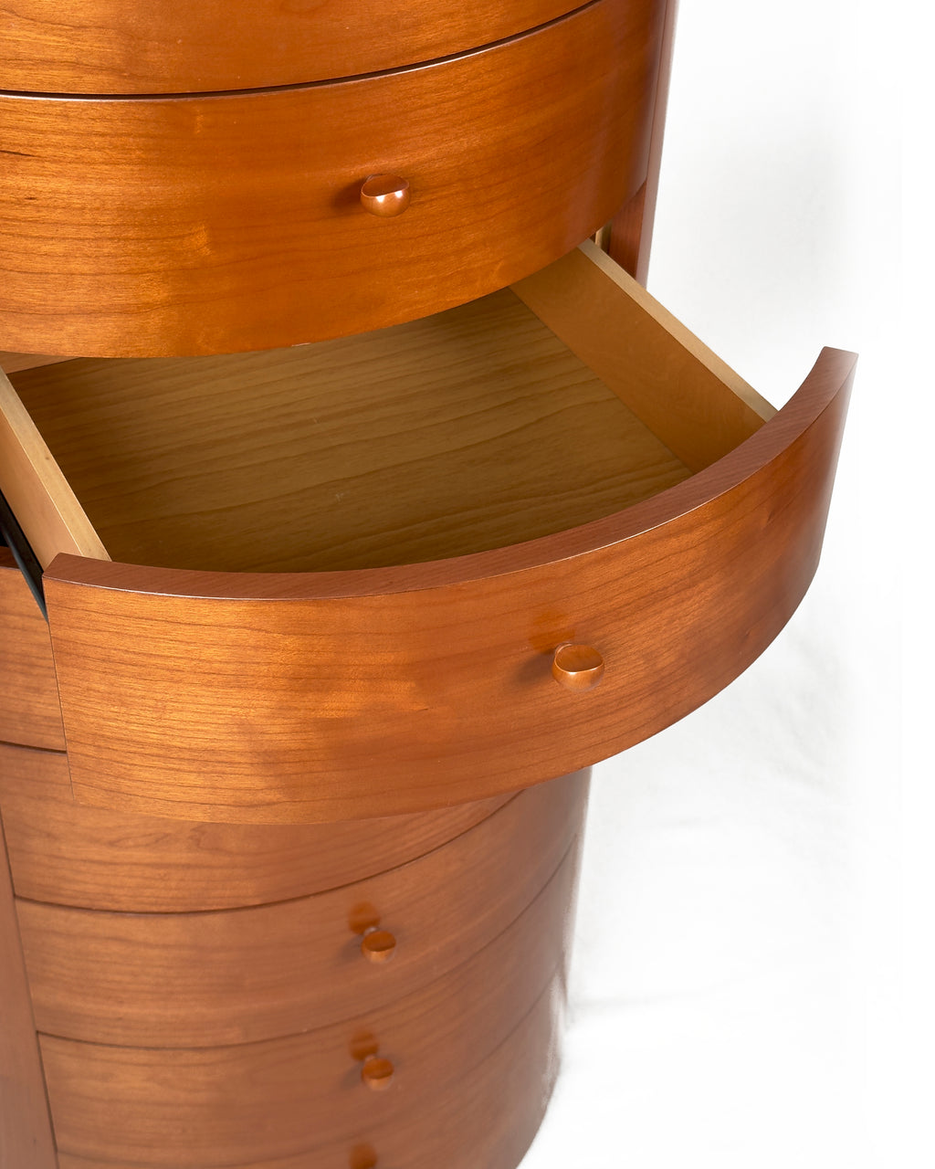 Italian cherrywood Chest of Drawers - 1970s, mid-century Modern