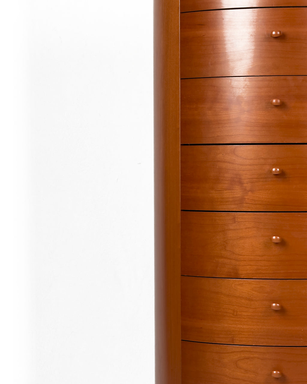 Italian cherrywood Chest of Drawers - 1970s, mid-century Modern