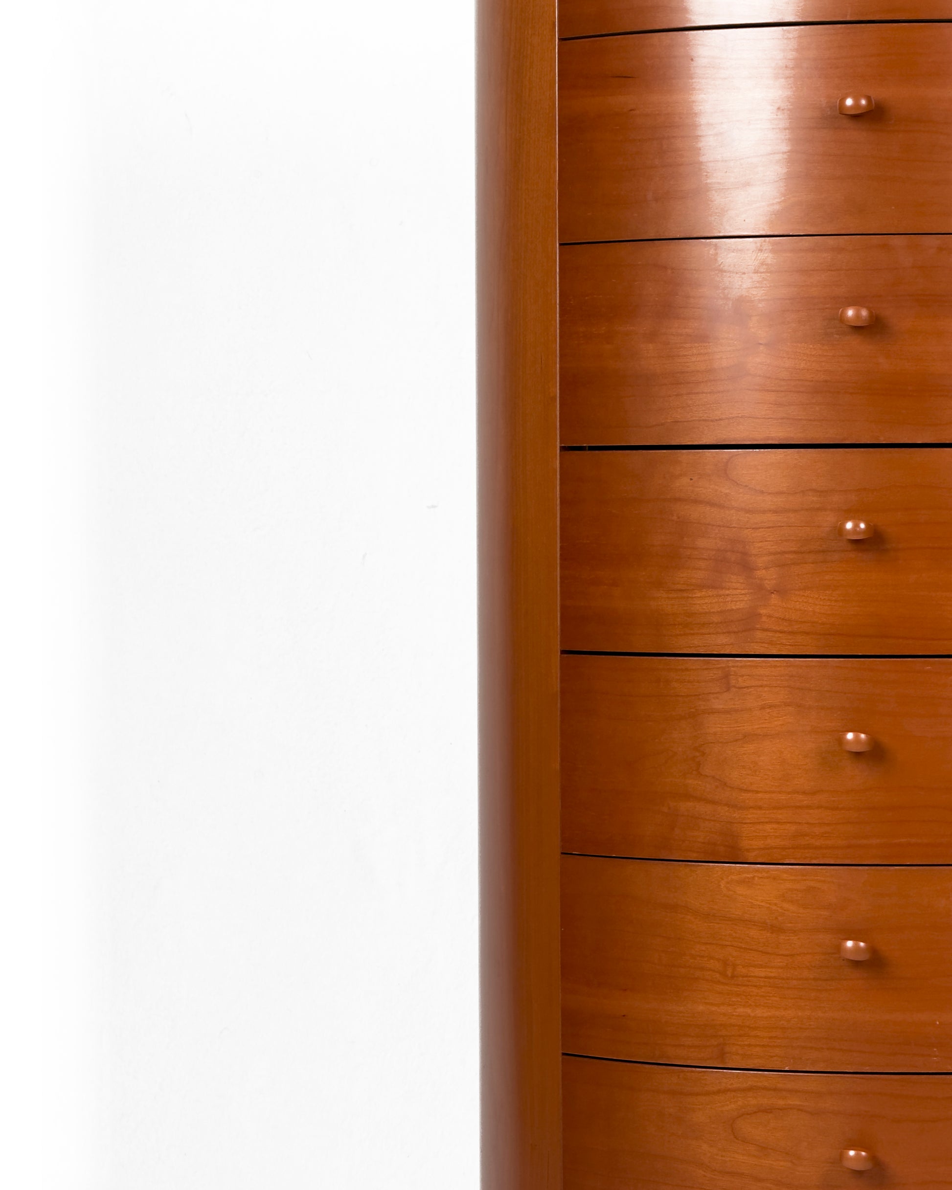 Italian cherrywood Chest of Drawers - 1970s, mid-century Modern