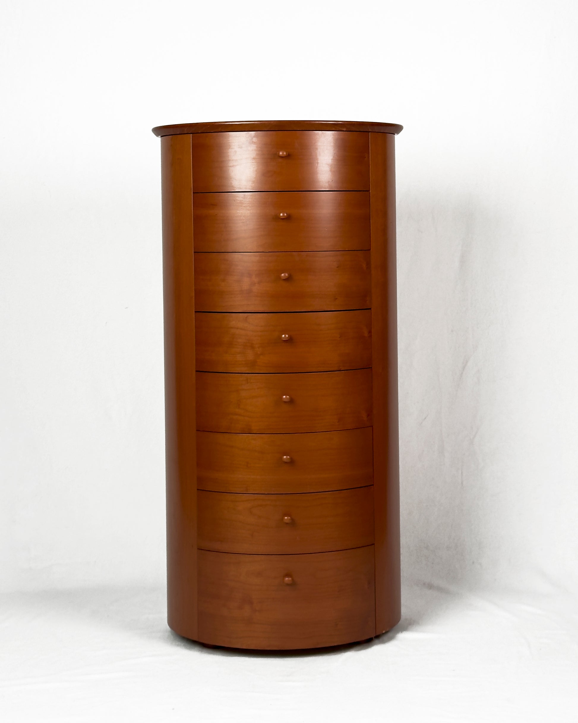 Italian cherrywood Chest of Drawers - 1970s, mid-century Modern
