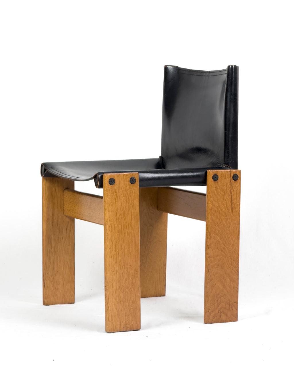 Monk Dining Chairs by Afra & Tobia Scarpa for Molteni, 1970s - Set of 4