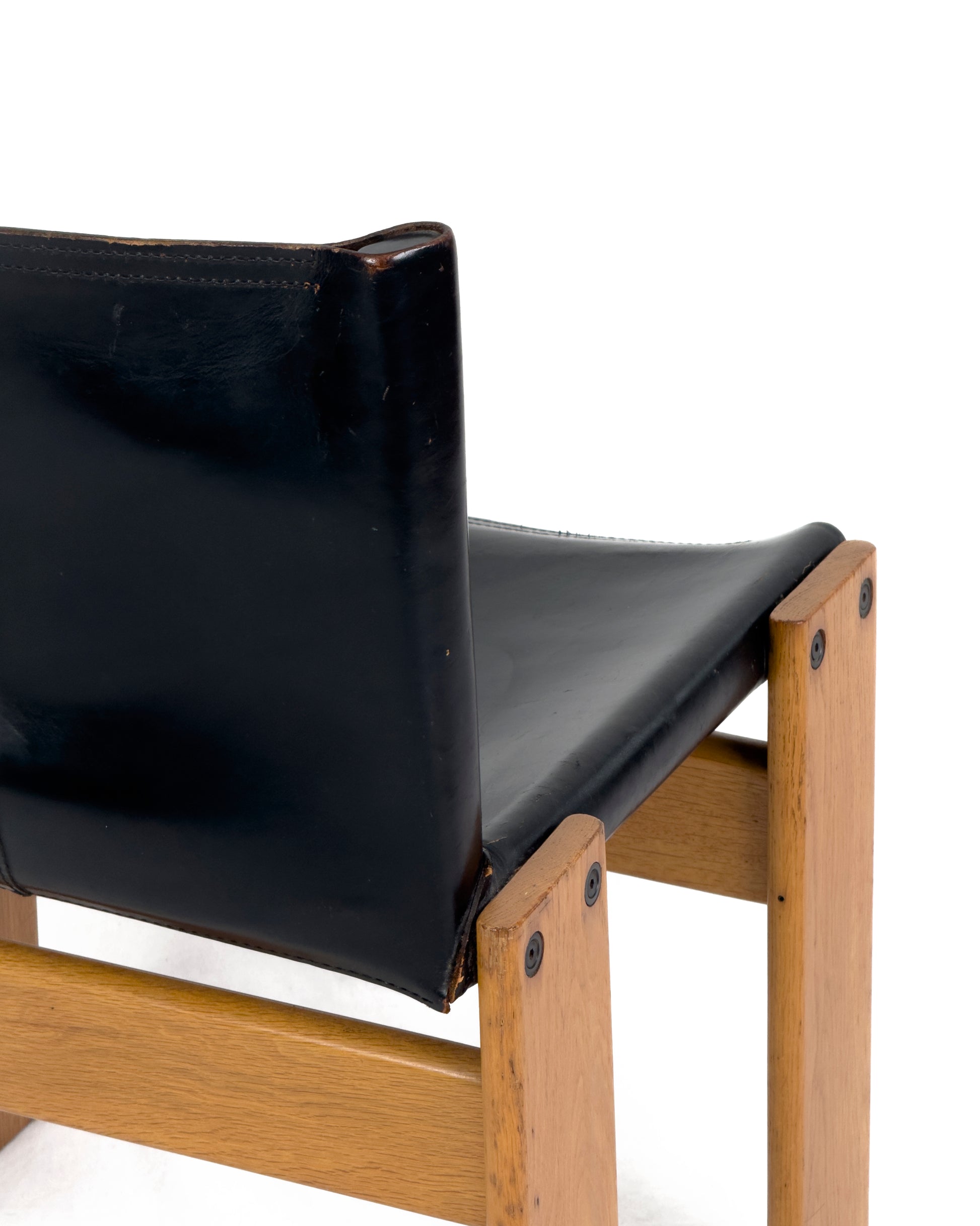 Monk Dining Chairs by Afra & Tobia Scarpa for Molteni, 1970s - Set of 4