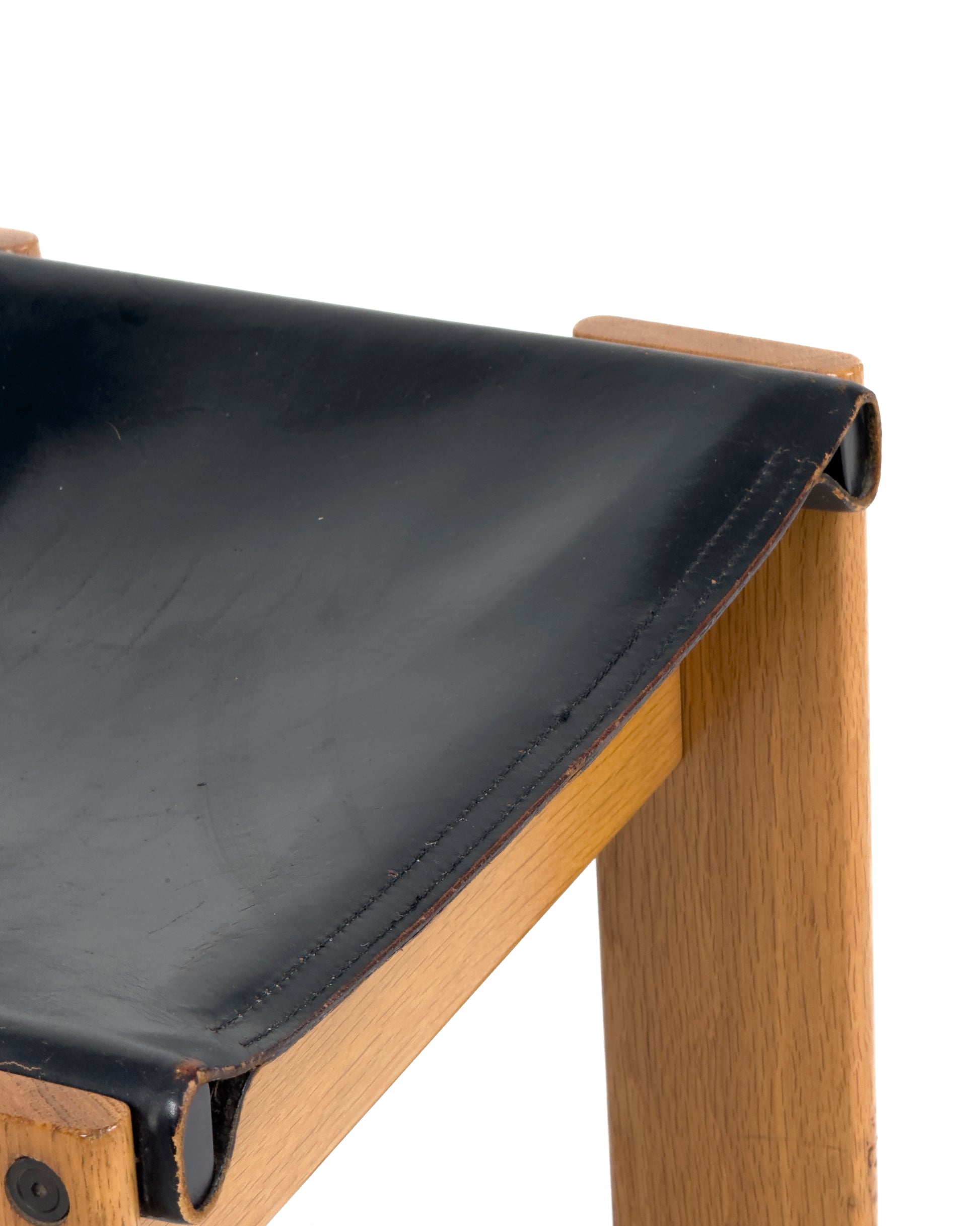 Monk Dining Chairs by Afra & Tobia Scarpa for Molteni, 1970s - Set of 4
