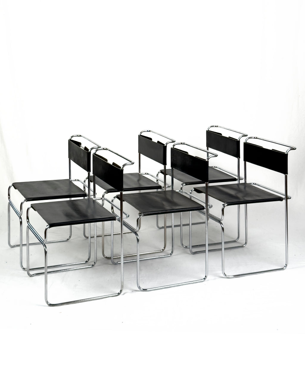 vintage Libellula Chairs by Giovanni Carini for Planula -  Set of 6