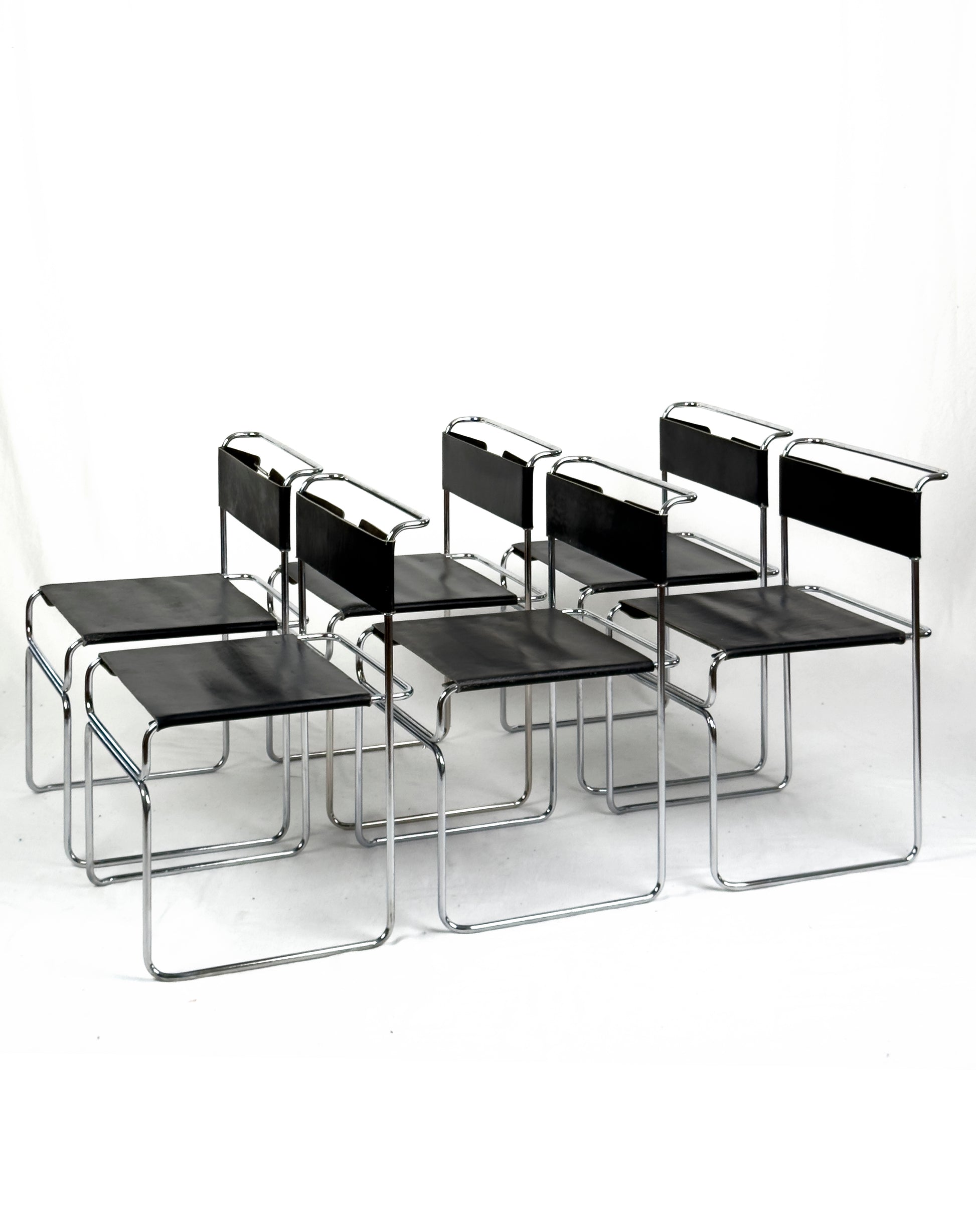 vintage Libellula Chairs by Giovanni Carini for Planula -  Set of 6