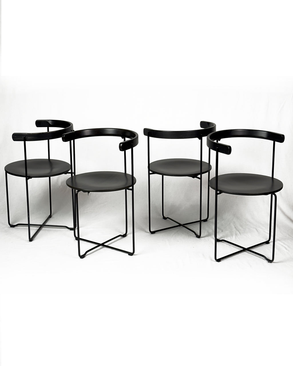 Set of 4 “Soley” Chairs by Kusch & Co, Germany — Foldable, Modernist Design