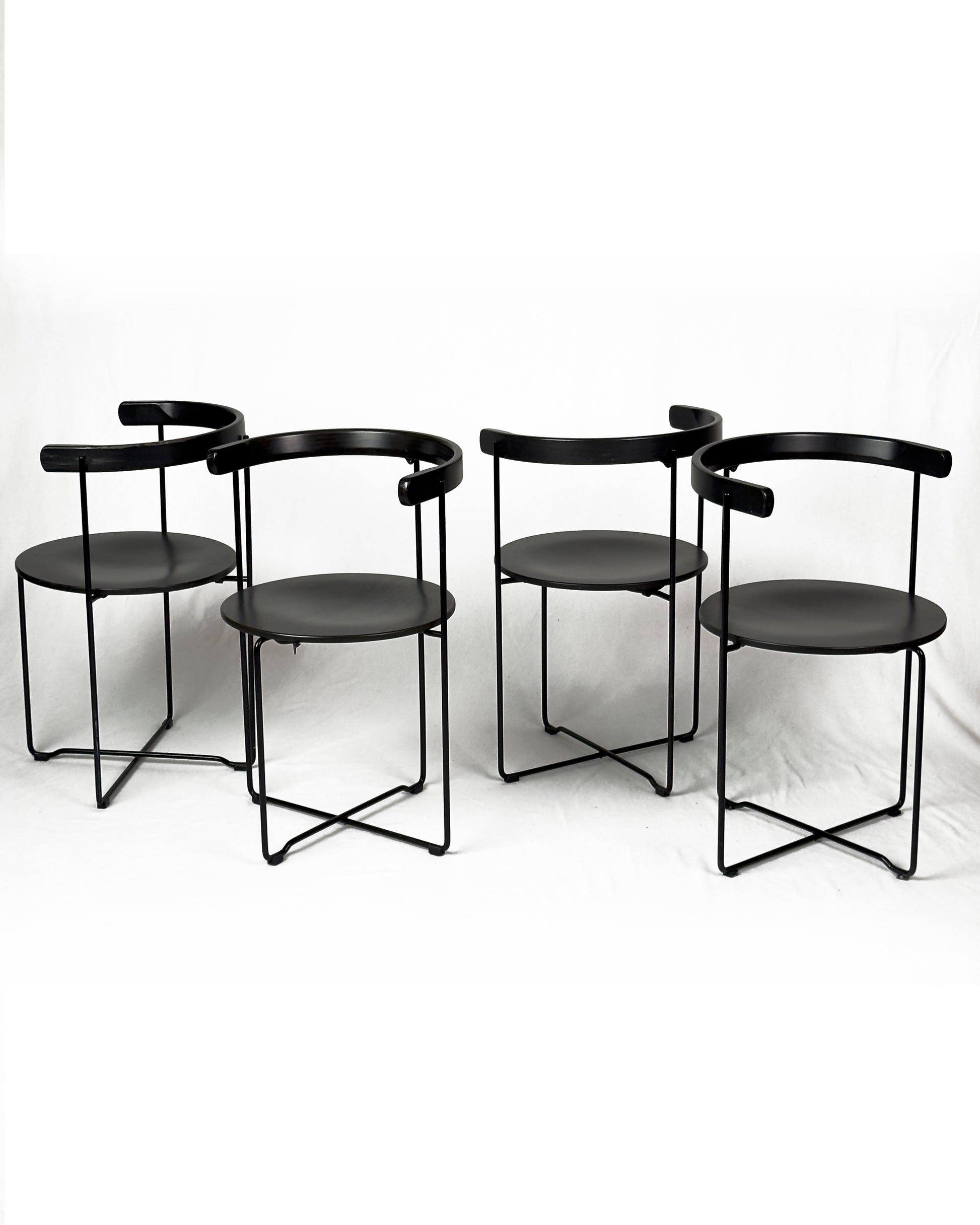 Set of 4 “Soley” Chairs by Kusch & Co, Germany — Foldable, Modernist Design