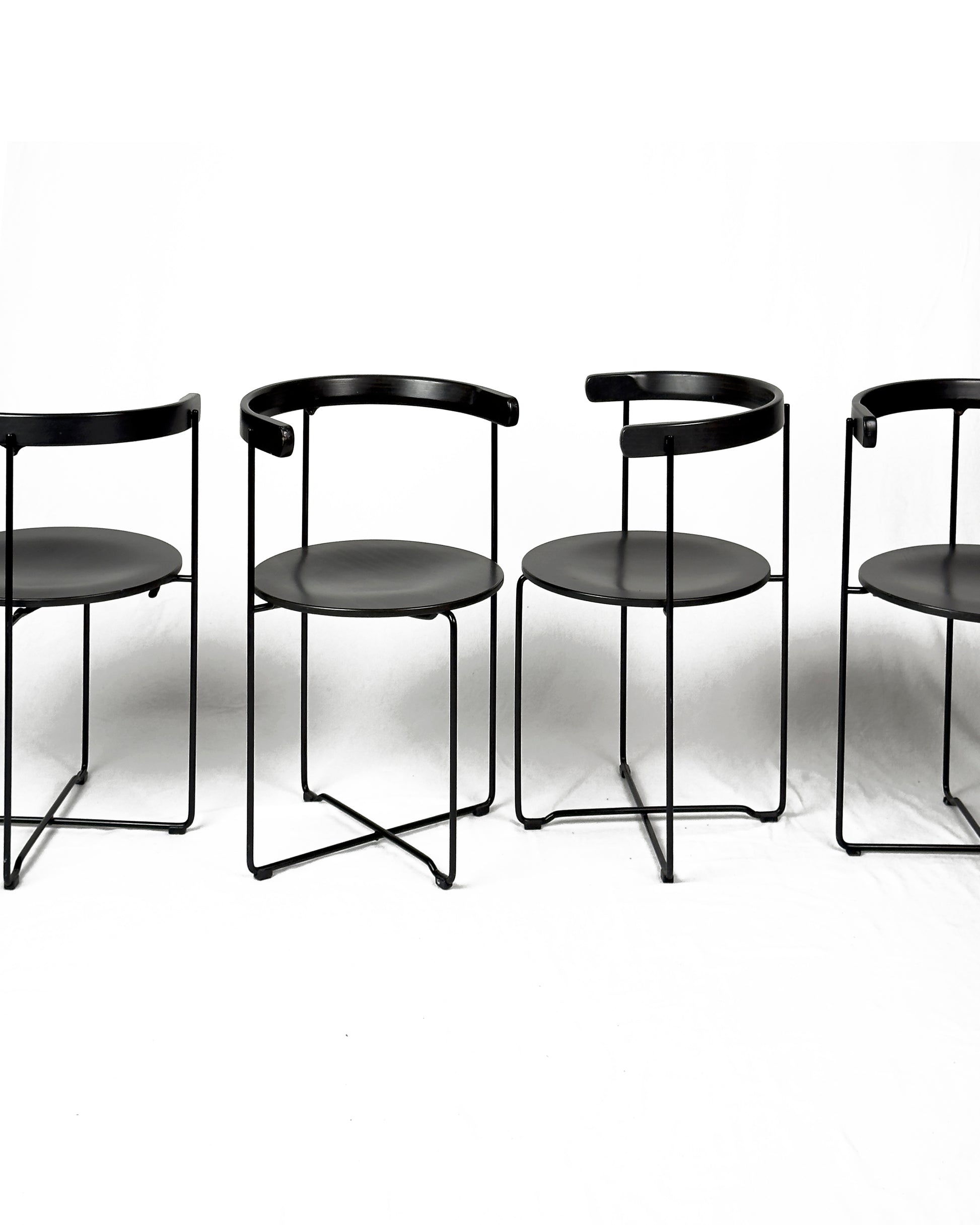 Set of 4 “Soley” Chairs by Kusch & Co, Germany — Foldable, Modernist Design