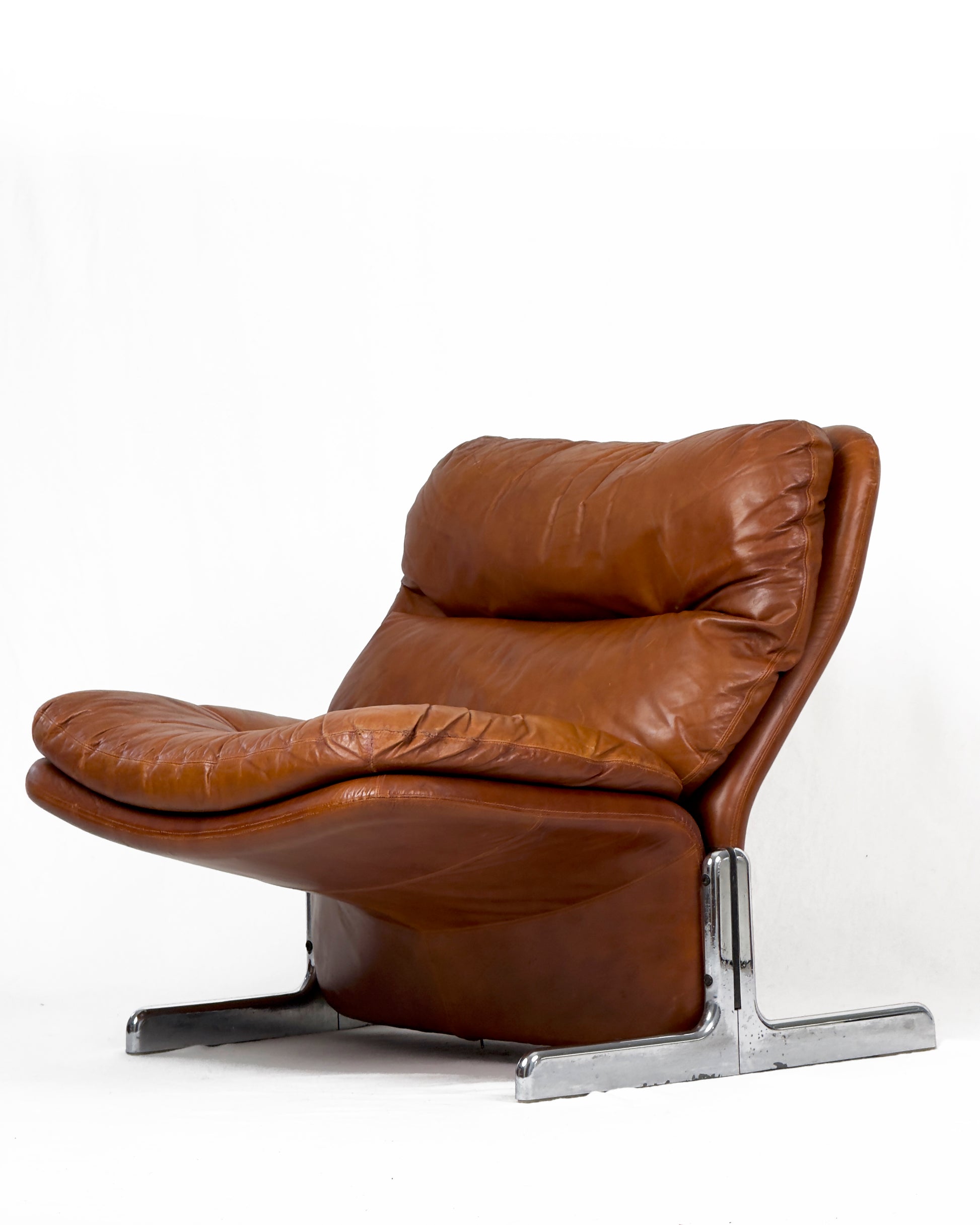 Pair of “Sandwich” Lounge Chairs by Ammannati & Vitelli for Brunati, Italy, 1970s