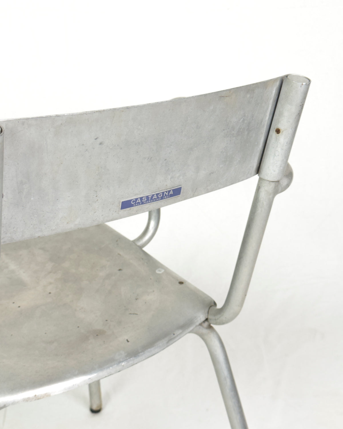 Aluminium Armchairs by Castagna, Sale Marasino, Italy, 1930s - Set of 2