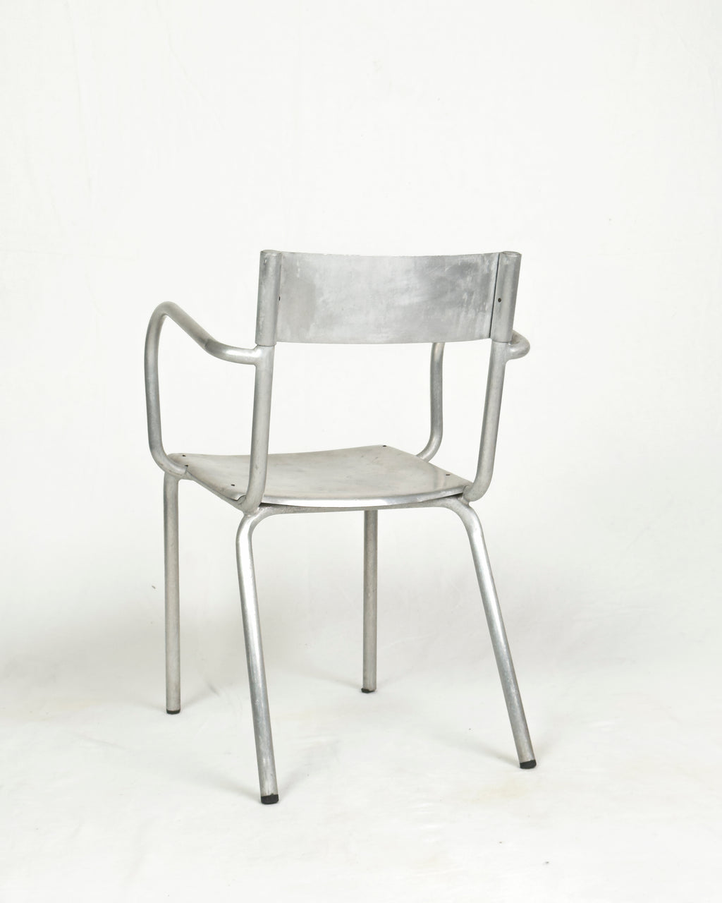 Aluminium Armchairs by Castagna, Sale Marasino, Italy, 1930s - Set of 2