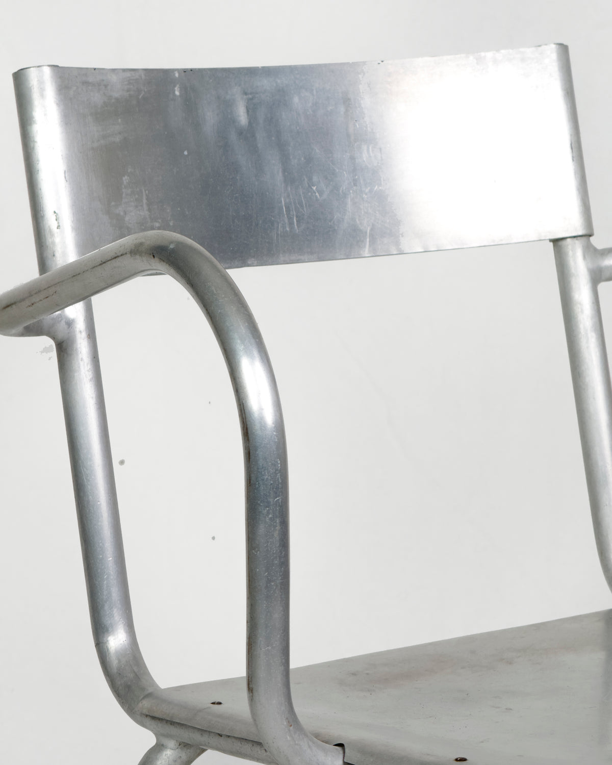 Aluminium Armchairs by Castagna, Sale Marasino, Italy, 1930s - Set of 2