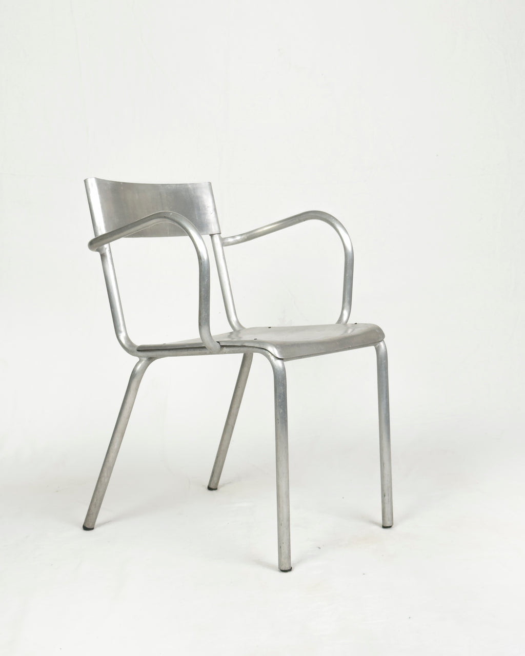 Aluminium Armchairs by Castagna, Sale Marasino, Italy, 1930s - Set of 2
