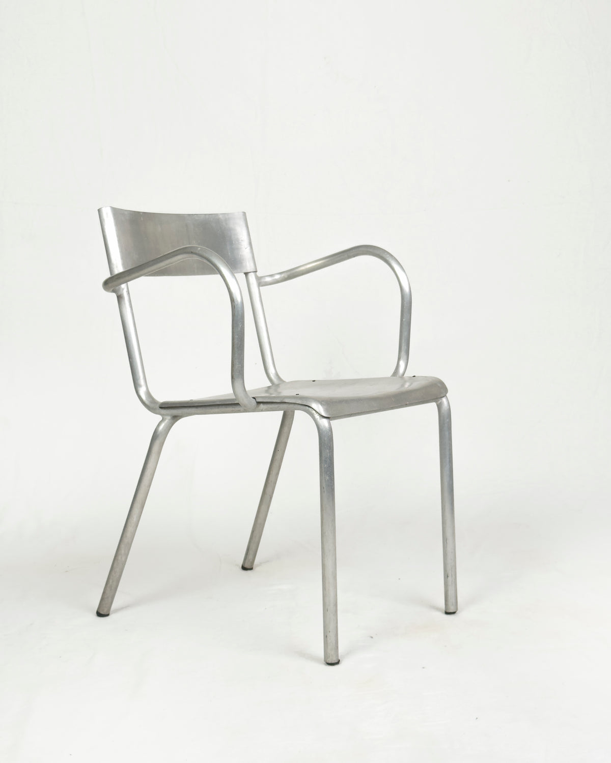 Aluminium Armchairs by Castagna, Sale Marasino, Italy, 1930s - Set of 2