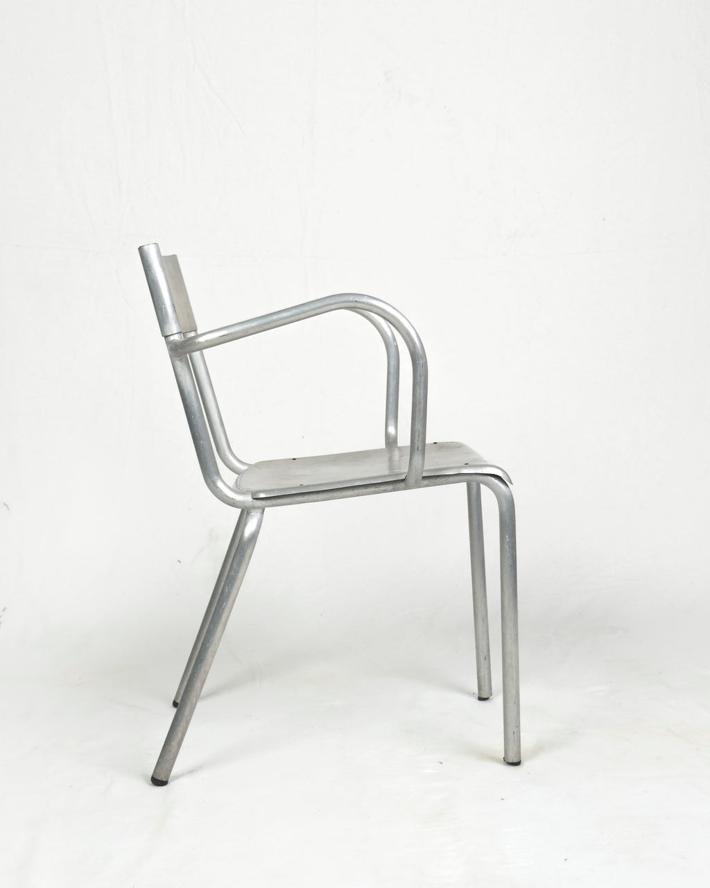 Aluminium Armchairs by Castagna, Sale Marasino, Italy, 1930s - Set of 2