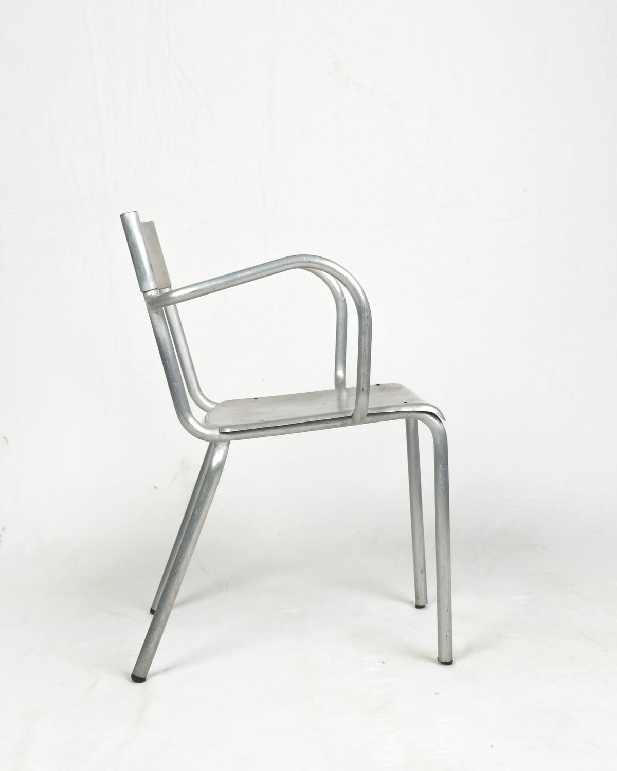 Aluminium Armchairs by Castagna, Sale Marasino, Italy, 1930s - Set of 2