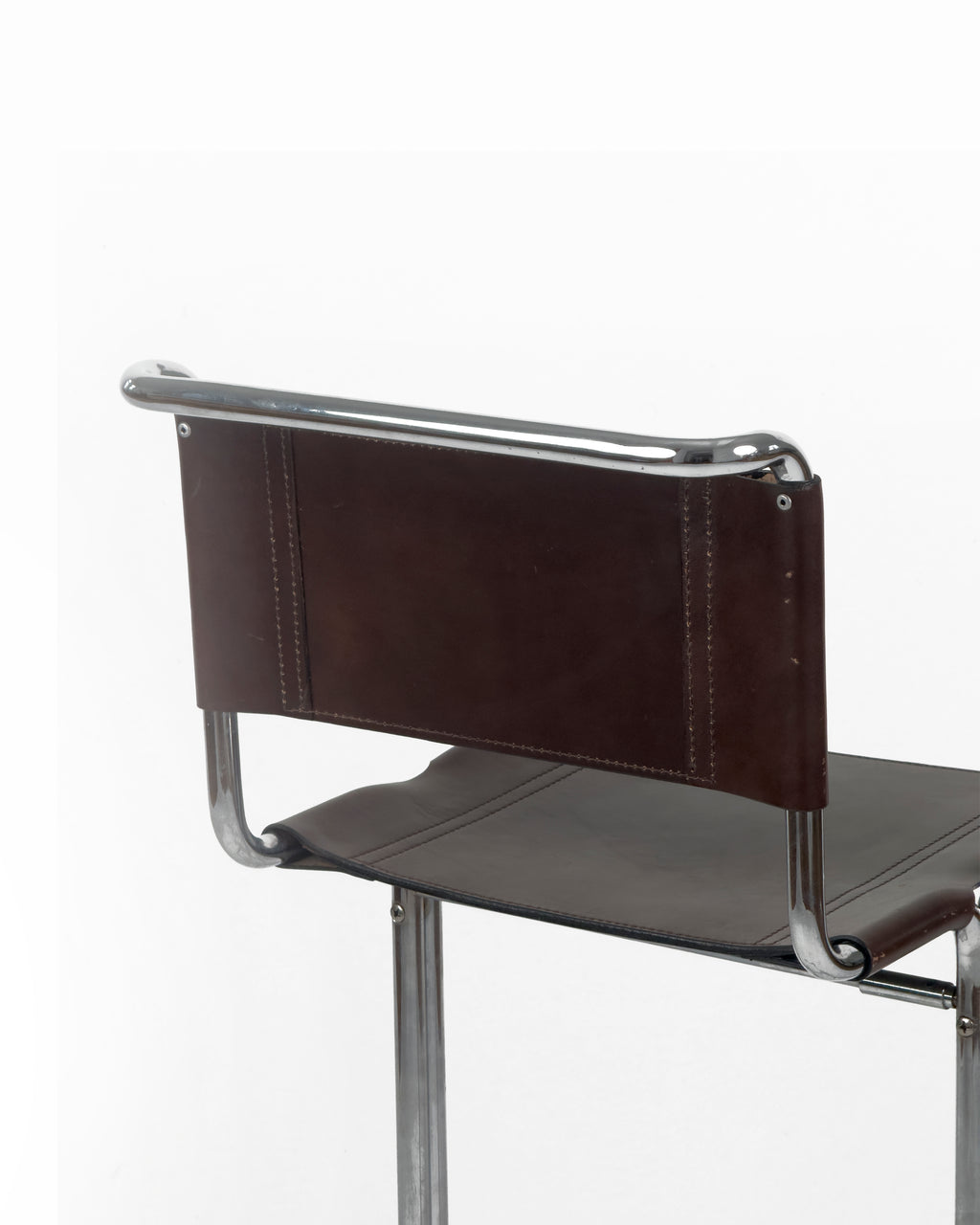 Pair of chrome and Leather Stendig Bar Stools, Italy 1970s – Bauhaus