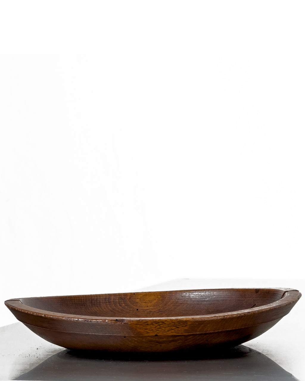 Vintage Hand-Carved Wooden Bowl