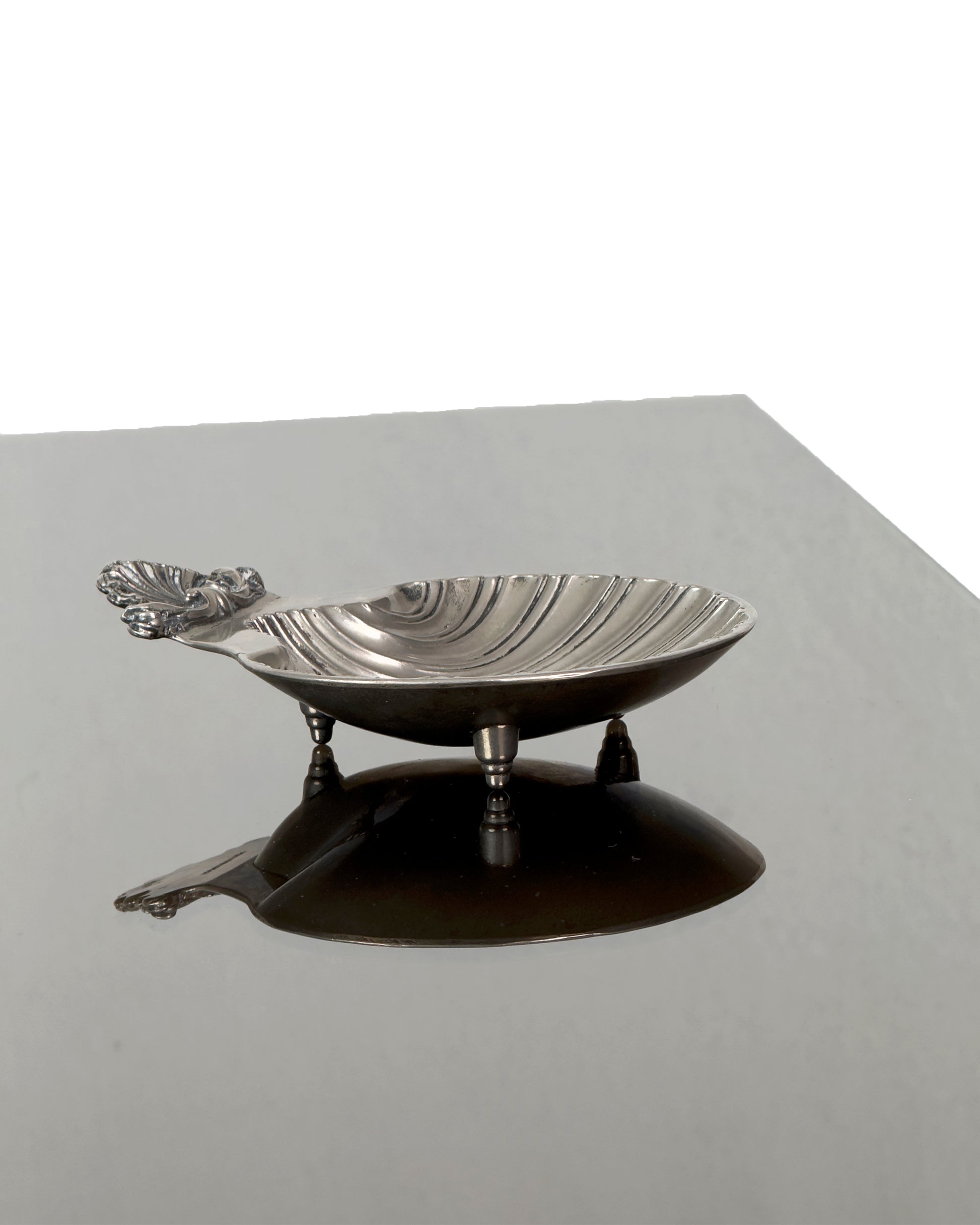 Vintage Silver Shell Bowl