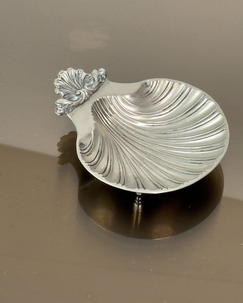Vintage Silver Shell Bowl